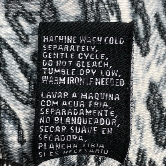 EUC Milano Animal Print Waterfall Front 3/4 Sleeves Cardigan, XL - Picture 5 of 6